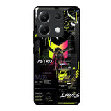 Astro Glitch Poco X6 5G Glass Back Cover Online