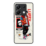 Bape Luffy Poco X6 5G Glass Back Cover Online