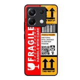 Handle With Care Poco X6 5G Glass Back Cover Online