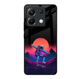 Retro Astronaut Poco X6 5G Glass Back Cover Online