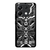 Monochrome Magic Poco X6 5G Glass Back Cover Online