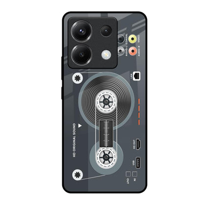 Retro Recorder Poco X6 5G Glass Back Cover Online