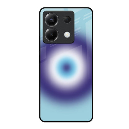 Evil Eye Art Poco X6 5G Glass Back Cover Online
