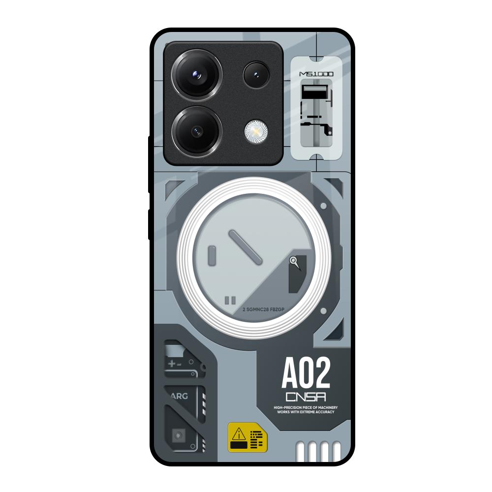 Modern Technology Poco X6 5G Glass Back Cover Online