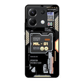 Exposed Parts Poco X6 5G Glass Back Cover Online