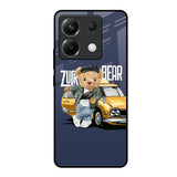 Adventurous Bear Poco X6 5G Glass Back Cover Online
