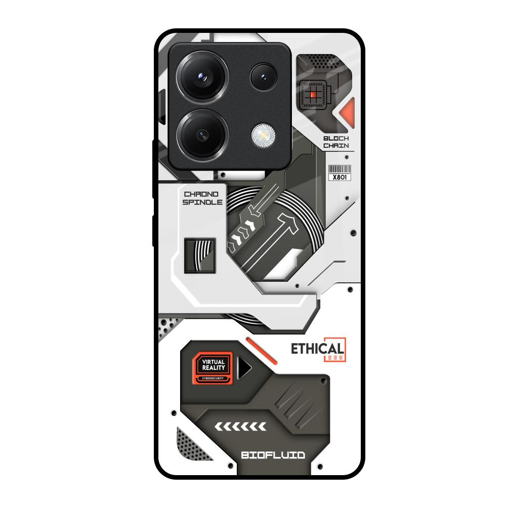 Explore Circuit Poco X6 5G Glass Back Cover Online