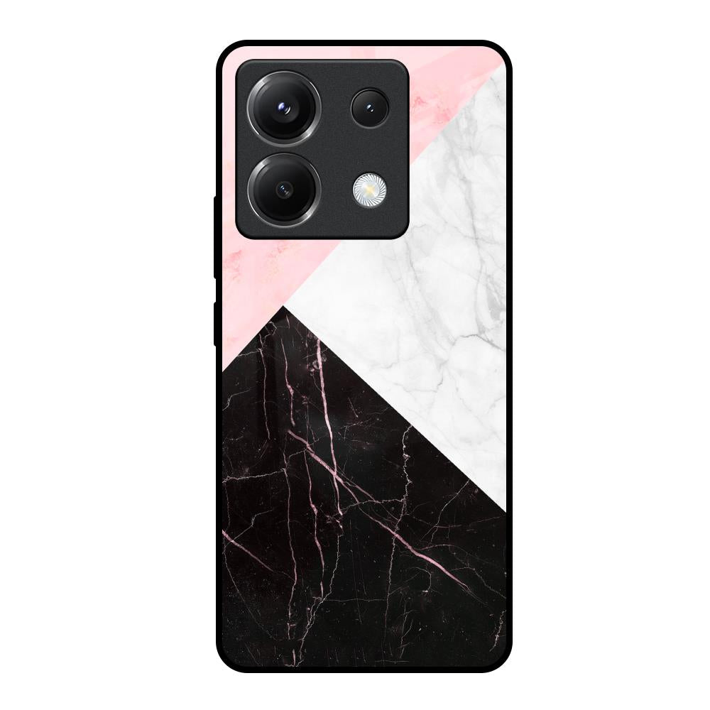 Marble Collage Art Poco X6 5G Glass Back Cover Online