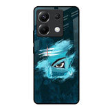 Power Of Trinetra Poco X6 5G Glass Back Cover Online