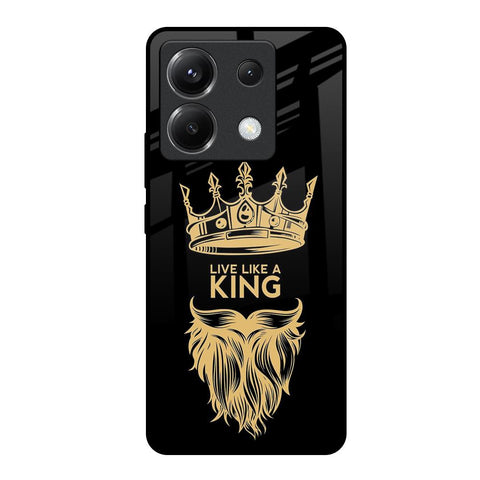King Life Poco X6 5G Glass Back Cover Online