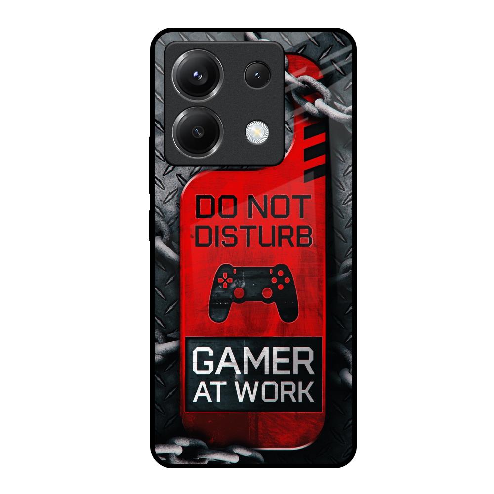 Do No Disturb Poco X6 5G Glass Back Cover Online