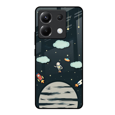 Astronaut Dream Poco X6 5G Glass Back Cover Online