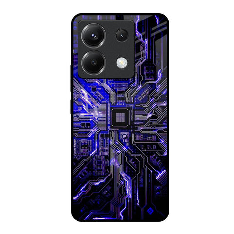 Techno Color Pattern Poco X6 5G Glass Back Cover Online