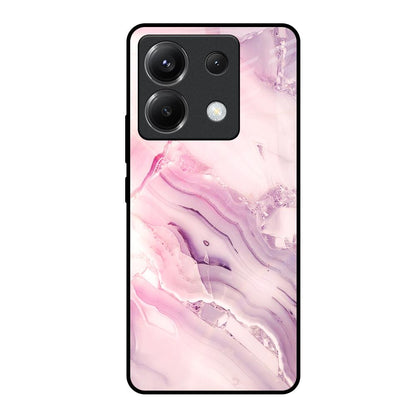 Diamond Pink Gradient Poco X6 5G Glass Back Cover Online