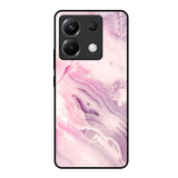 Diamond Pink Gradient Poco X6 5G Glass Back Cover Online