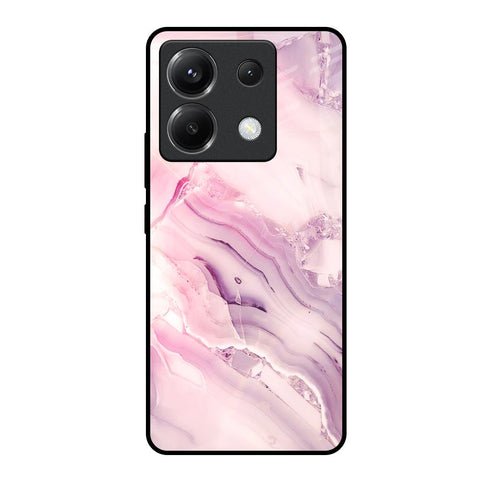 Diamond Pink Gradient Poco X6 5G Glass Back Cover Online