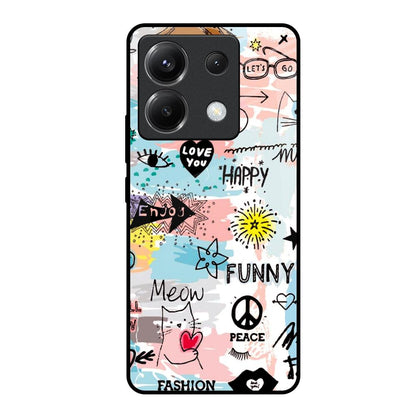 Just For You Poco X6 5G Glass Back Cover Online