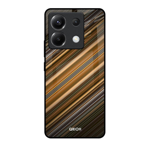 Diagonal Slash Pattern Poco X6 5G Glass Back Cover Online