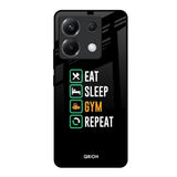 Daily Routine Poco X6 5G Glass Back Cover Online