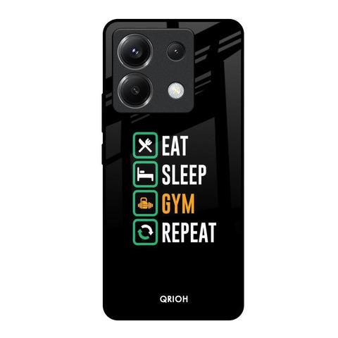 Daily Routine Poco X6 5G Glass Back Cover Online