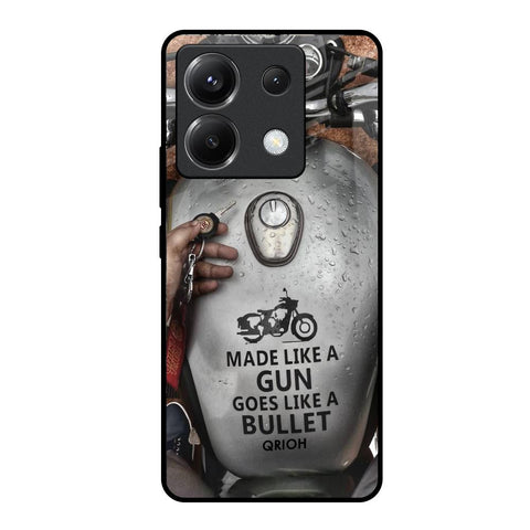 Royal Bike Poco X6 5G Glass Back Cover Online