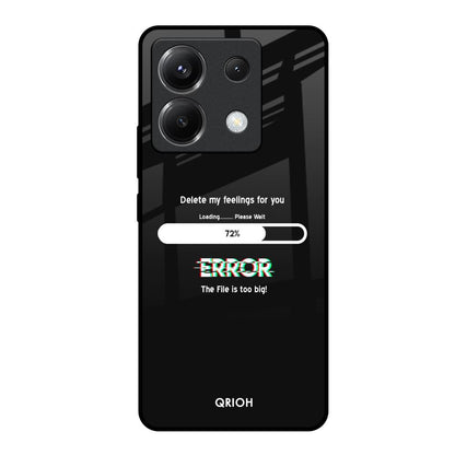 Error Poco X6 5G Glass Back Cover Online