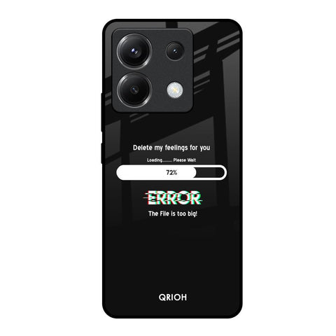 Error Poco X6 5G Glass Back Cover Online