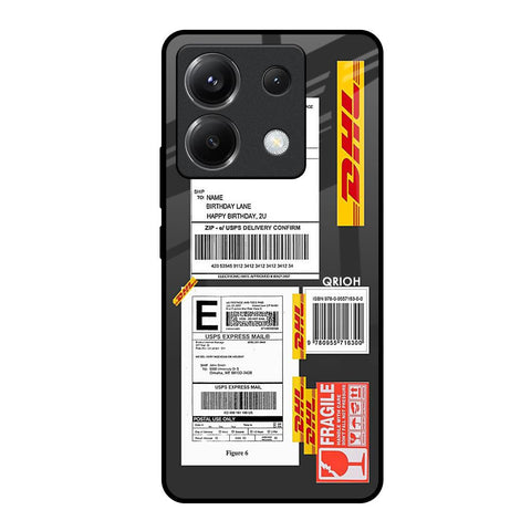 Cool Barcode Label Poco X6 5G Glass Back Cover Online