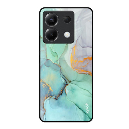 Green Marble Poco X6 5G Glass Back Cover Online