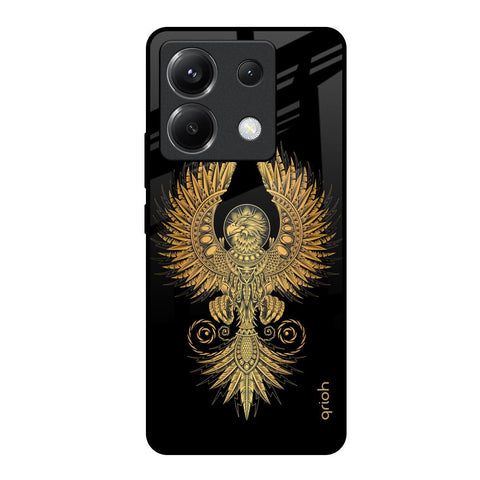 Mythical Phoenix Art Poco X6 5G Glass Back Cover Online