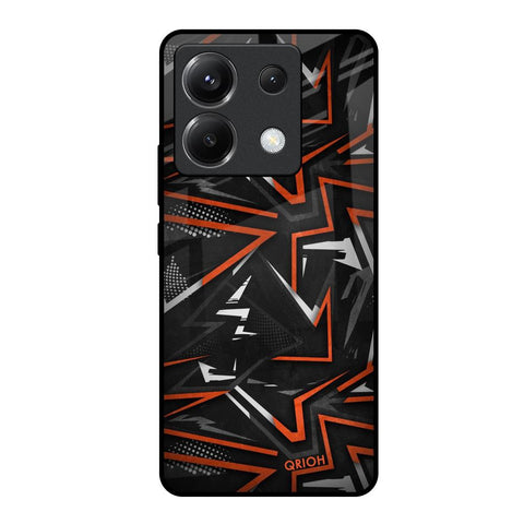 Vector Art Poco X6 5G Glass Back Cover Online