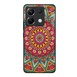 Elegant Mandala Poco X6 5G Glass Back Cover Online