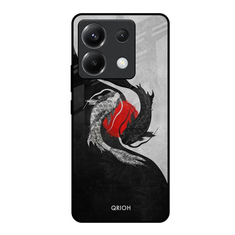 Japanese Art Poco X6 5G Glass Back Cover Online
