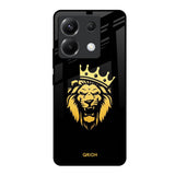 Lion The King Poco X6 5G Glass Back Cover Online