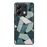 Abstact Tiles Poco X6 5G Glass Back Cover Online