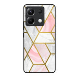 Geometrical Marble Poco X6 5G Glass Back Cover Online