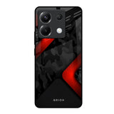 Modern Camo Abstract Poco X6 5G Glass Back Cover Online