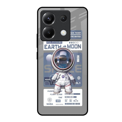 Space Flight Pass Poco X6 5G Glass Back Cover Online