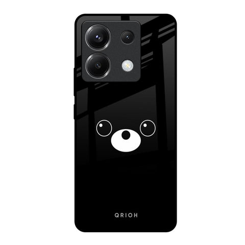 Cute Bear Poco X6 5G Glass Back Cover Online
