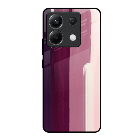 Brush Stroke Art Poco X6 5G Glass Back Cover Online