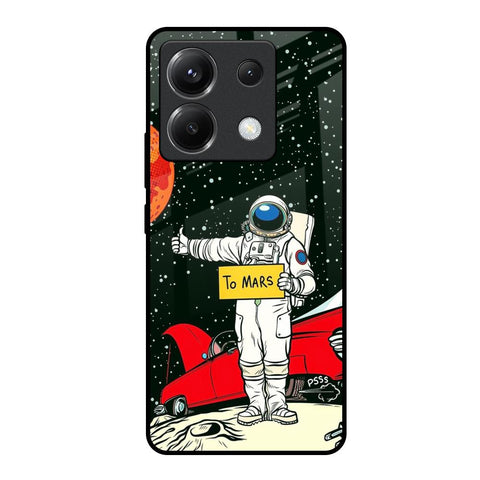 Astronaut on Mars Poco X6 5G Glass Back Cover Online