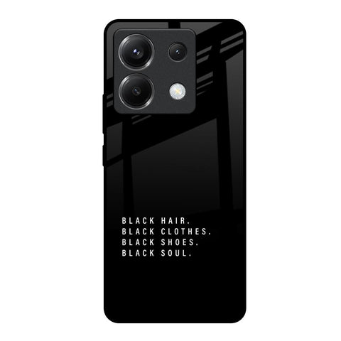 Black Soul Poco X6 5G Glass Back Cover Online