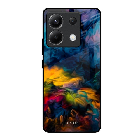 Multicolor Oil Painting Poco X6 5G Glass Back Cover Online