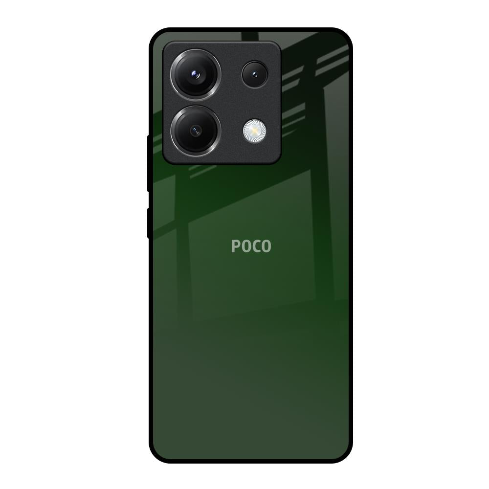 Deep Forest Poco X6 5G Glass Back Cover Online