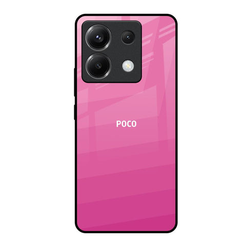 Pink Ribbon Caddy Poco X6 5G Glass Back Cover Online