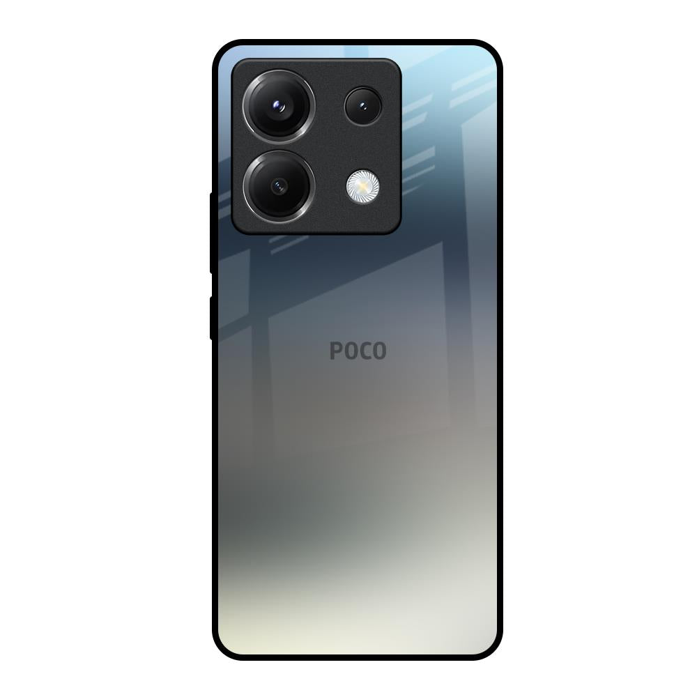Tricolor Ombre Poco X6 5G Glass Back Cover Online