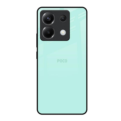 Teal Poco X6 5G Glass Back Cover Online