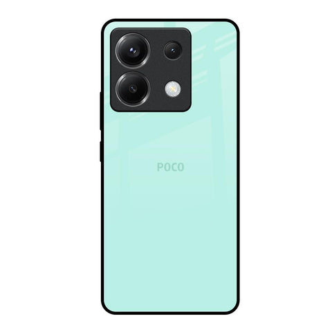 Teal Poco X6 5G Glass Back Cover Online