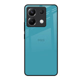 Oceanic Turquiose Poco X6 5G Glass Back Cover Online