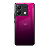 Purple Ombre Pattern Poco X6 5G Glass Back Cover Online